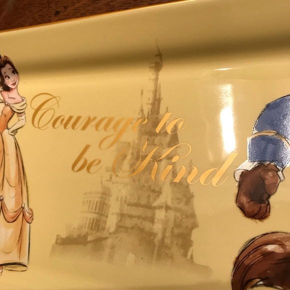 Disney Beauty and the Beast Beast rectangular ceramic tray